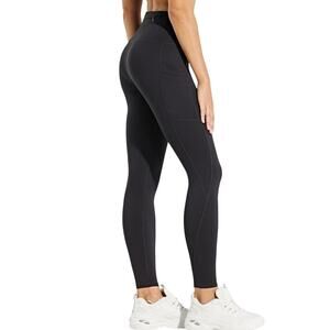 Maskert Fleece Lined Water Resistant High Waisted Leggings Sz XL Thermal Workout